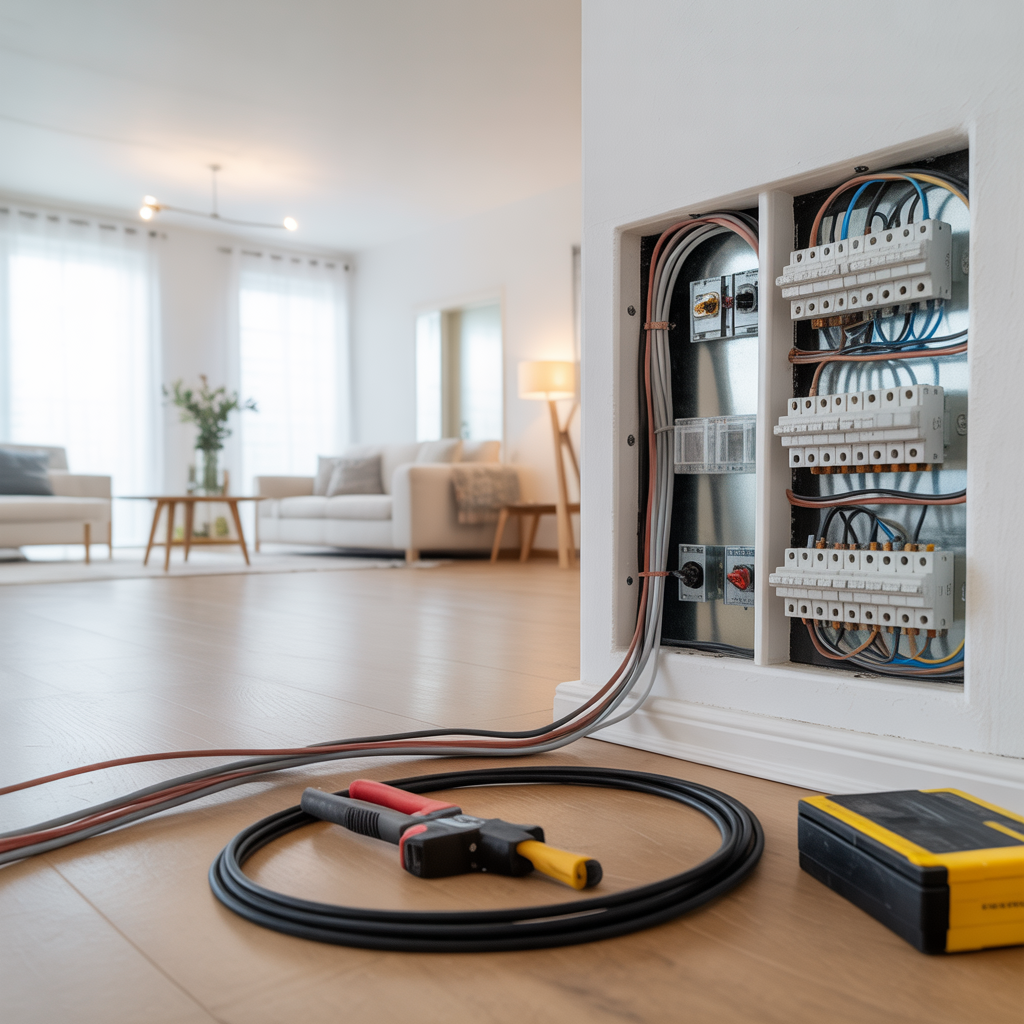 12.Vad kostar det att dra om elen i huset