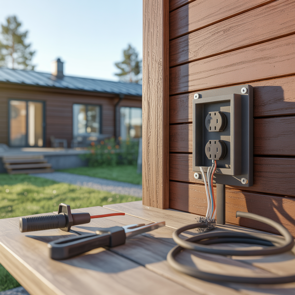 2.Allt du behover veta om installation av uttag utomhus