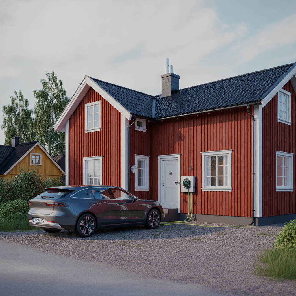 installera laddbox regler effektval och totalkostnad