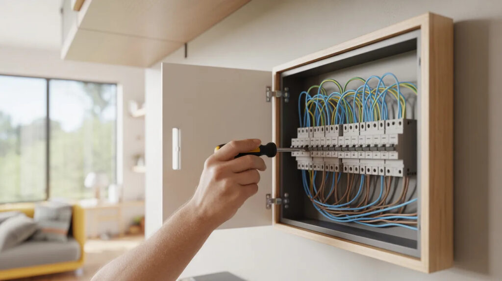 Elinstallation & Byta Elcentral Elskåp